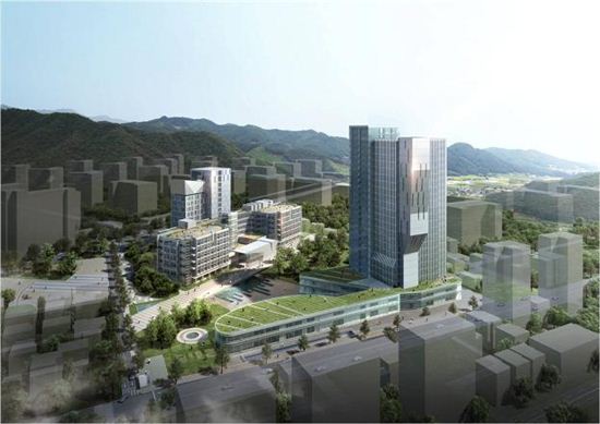 종합의료복합단지 조감도
