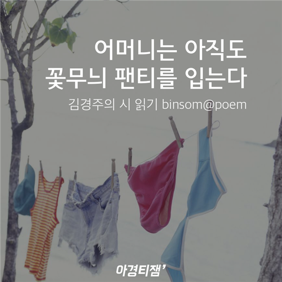 어머니는 아직도 꽃무늬 팬티를 입는다