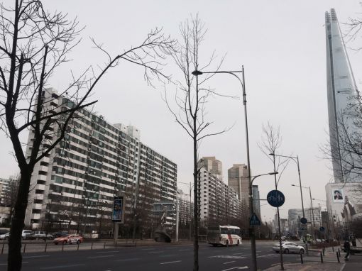 서울 송파구 잠실주공5단지 전경
