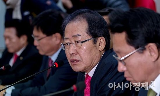 홍준표 자유한국당 대표/윤동주 기자 doso7@