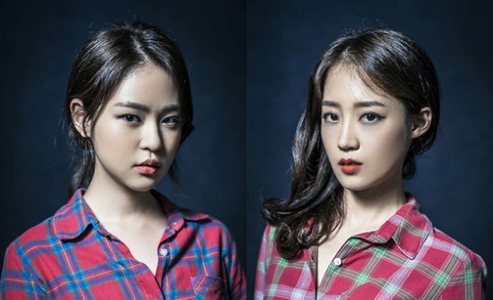 ▲ 연극 ‘에쿠우스’(연출 이한승) 질 메이슨 역의 심은우, 김예림. © 사진=극단 실험극장