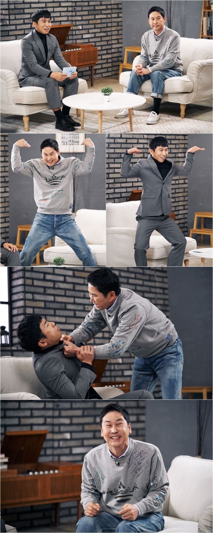 '빅 포레스트'가 코미디언 유세윤과 신동엽의 사진을 공개했다. / 사진=tvN 제공