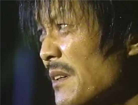 sbs 드라마 '야인시대'(2002-2003)에서 시라소니로 열연한 조상구.