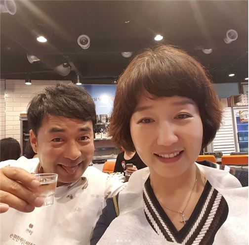 배동성,전진주/ 사진=전진주 인스타그램