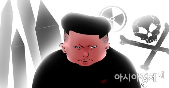 UN 안보리 산하 제재위반 조사 전문가 극비보고서를 통해 북한과 시리아간 화학무기 거래 정황이 포착됐다. 세계 최대 화학무기 보유국인 미국과 러시아가 대부분의 화학무기를 폐기함에 따라 북한이 명실상부 세계 1위의 화학무기 보유국이라는 해석도 나오고 있다. 일러스트 = 오성수 작가