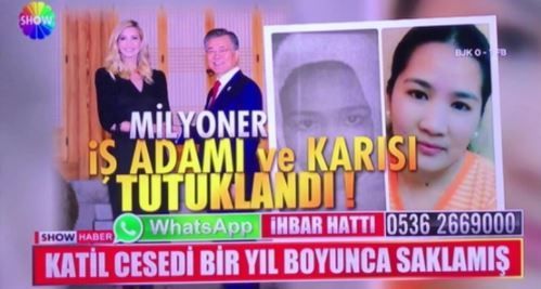 문재인 대통령 사진을 필리핀 가사도우미 살인 용의자로 쓴 터키 TV. 사진=연합뉴스 제공