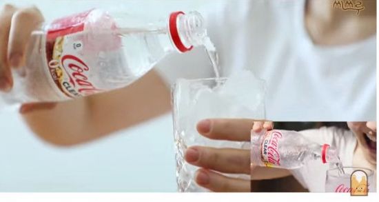 코카콜라 클리어. 사진=씨쓰루
