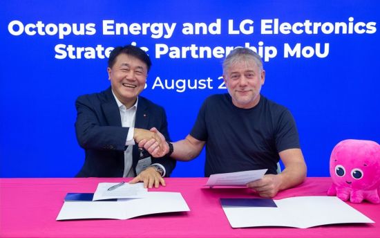 LG전자, 英 옥토퍼스 손잡고 '유럽 클린테크' 공략 본격화