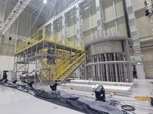 [르포]국내 최초 원전 목업 설치…원전 해체 실증 길 열렸다