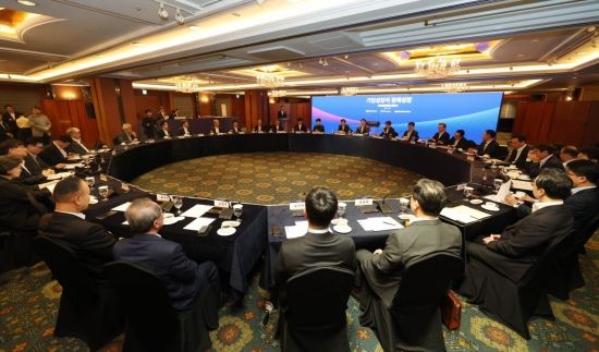 [포토] 기업성장포럼 출범식, 발언하는 구윤철 부총리