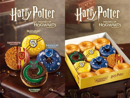 롯데GRS 크리스피크림, 해리포터 도넛 4종 출시