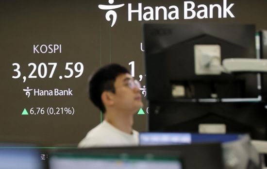 코스피, 기관·외국인 매도세에 장중 보합권