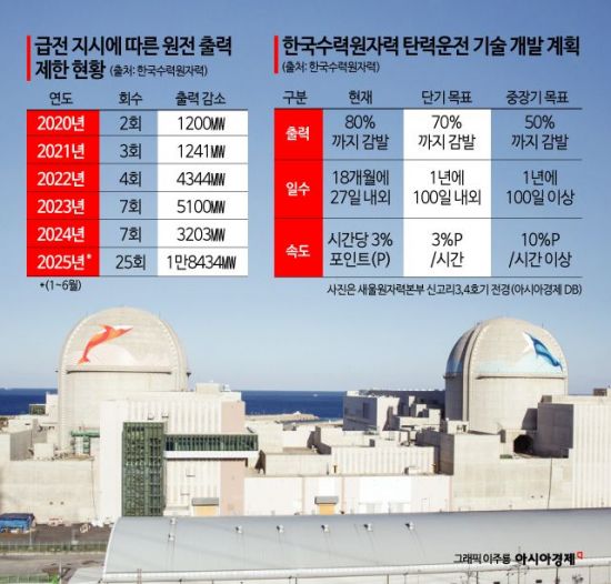 [Why&Next]원전 '출력제한' 5년새 12.5배…이례적 상황의 일상화