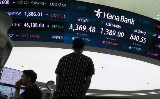 [포토] '코스피는 오늘도 사상 최고치 경신중'