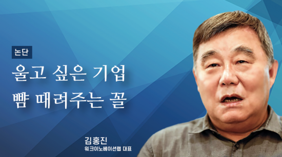 [논단]울고 싶은 기업 뺨 때려주는 꼴