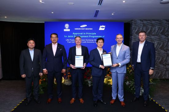 삼성중공업, 수소 연료전지 선박 '첫발'…"글로벌 협력 결실"