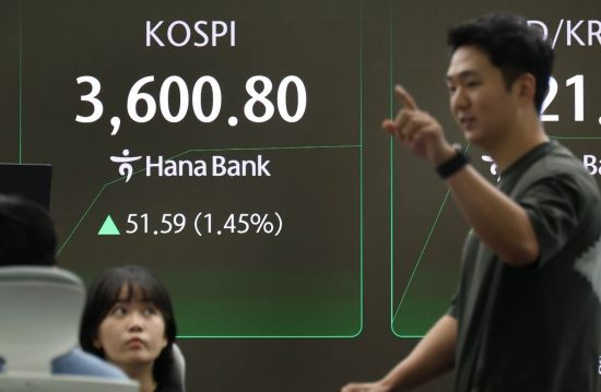 [포토] 1% 넘게 상승한 코스피