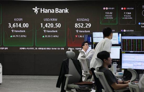 [포토] 끝없이 질주하는 코스피