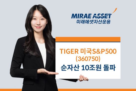 TIGER 미국S&P500 ETF, 국내 ETF 역사상 최초 순자산 10조 돌파