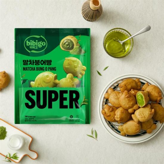 [오늘의신상]CJ제일제당, 슈퍼말차와 손잡고 '비비고 말차 붕어빵' 출시