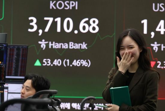 [포토] 웃게 만드는 코스피