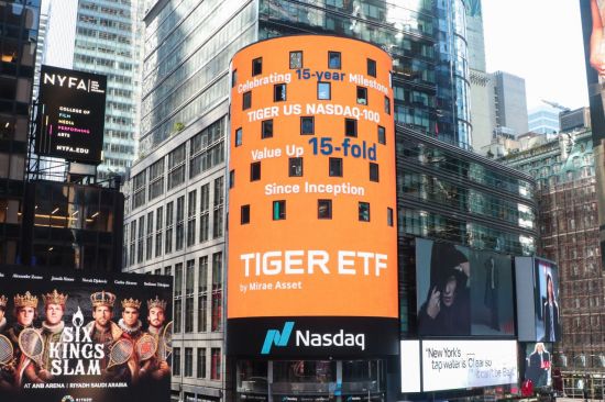 TIGER 미국나스닥100 ETF, 상장 15주년 맞아