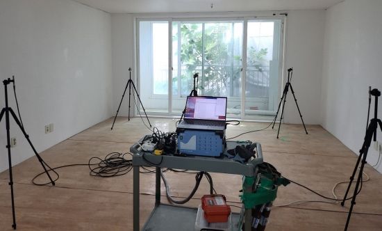 두산건설-현대L&C, 소음 저감해주는 '고기능성 저소음 마루 바닥재' 개발