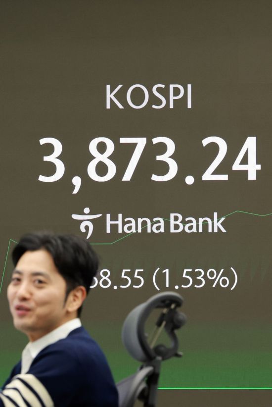 코스피, 3820선으로 후퇴…삼성전자·SK하이닉스 하락 전환