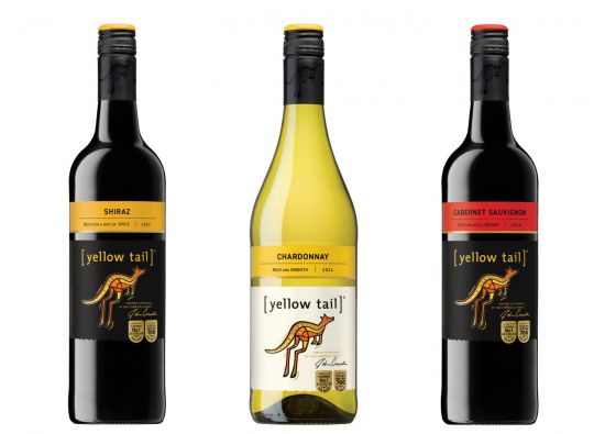 롯데칠성, 호주 와인 '옐로우테일' 8년 만에 라벨 리뉴얼