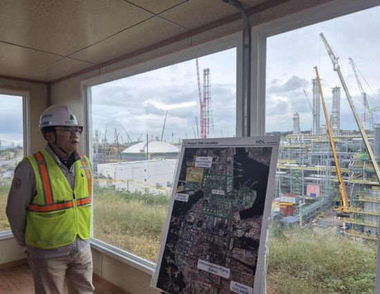 [르포]"에펠탑 14개 분량 철골"…에쓰오일 샤힌 프로젝트, 8개월 앞 완공 순항