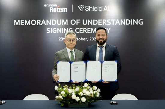 현대로템, 美 쉴드AI와 'AI 다목적 드론' 기술 개발 업무협약