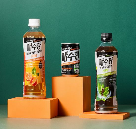 [오늘의신상]"茶처럼 마시면 술이 깨요"…숙취해소음료 '깨수깡'