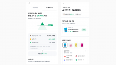 뱅크샐러드, 카드 상위 1% 고객데이터 공개…"피킹률 1위는 7.85%"