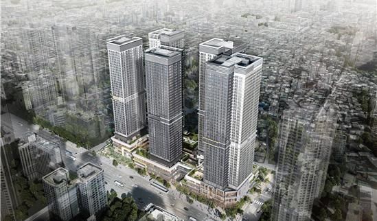 5호선 강동역 역세권에 818가구 규모 주상복합 건립