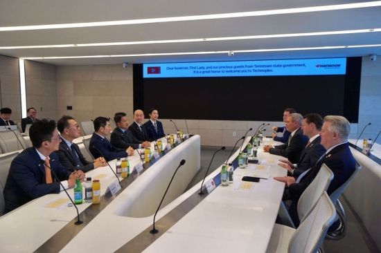 한국앤컴퍼니그룹, 美 테네시 주지사 회동 "지원·협력 강화"