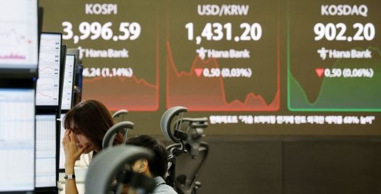 [포토] 장 초반 숨고르는 코스피