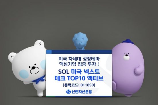 SOL 미국넥스트테크TOP10 액티브 ETF, 상장 첫날 개인 순매수 166억