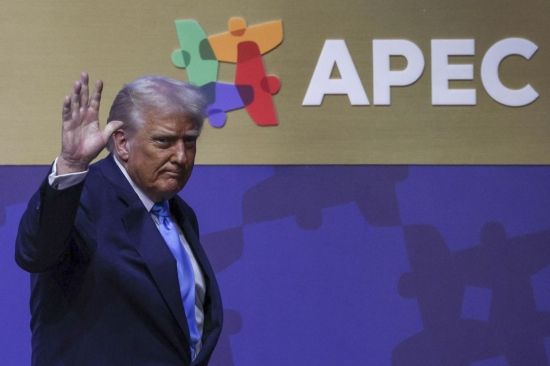 [포토] APEC CEO 서밋 참석한 트럼프 대통령