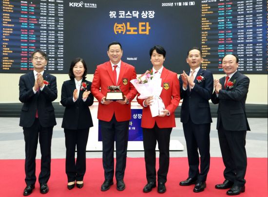 [특징주]노타, 코스닥 상장 첫날 240% 급등