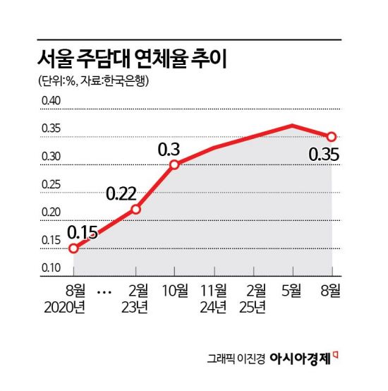 '저금리 영끌 후폭풍'…금리인하기에도 주담대 연체율 고공행진