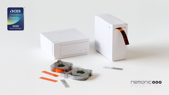 'AI 점자 프린터' 망고슬래브, CES 2026 최고혁신상 수상