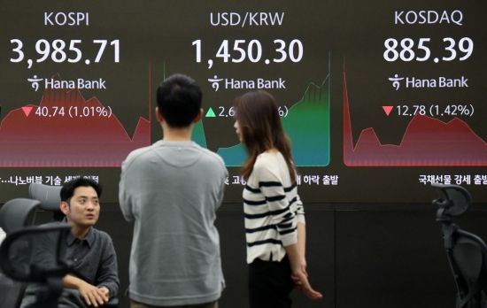 [포토] 1450원 찍은 환율