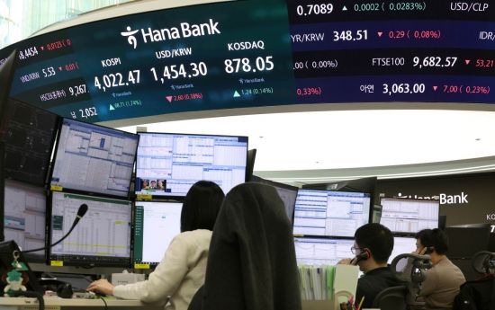 [포토] 코스피 상승, 원/달러 환율 하락 출발