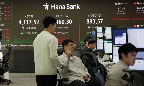 [포토] 하락 출발 후 반등한 코스피