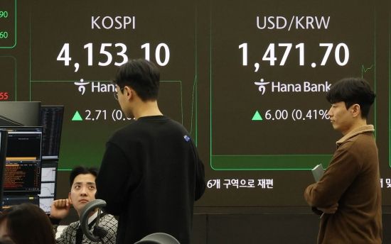 [포토] 코스피 하락 출발 후 상승