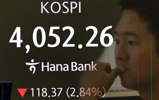 [포토] 코스피 폭락 출발