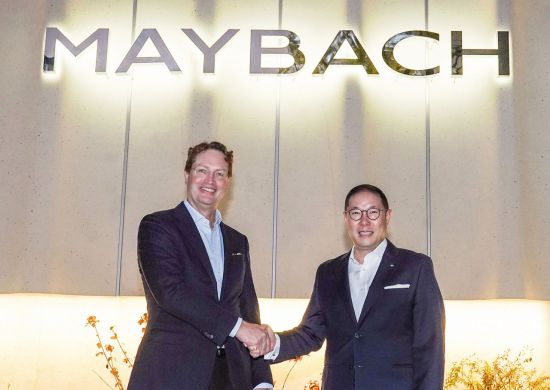 조현상 HS효성 부회장, 벤츠 회장과 비즈니스 협력 방안 논의