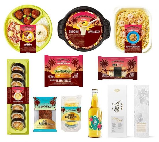 [오늘의신상]CU, 하와이 매장 오픈 기념 현지 먹거리 10종 출시