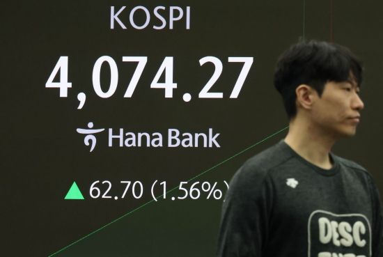 [포토] 4070선 회복한 코스피