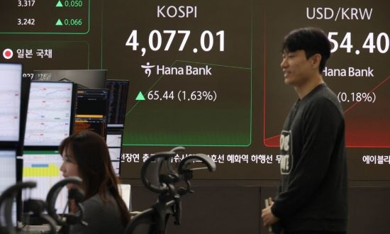 [포토] 장중 4070선 회복한 코스피